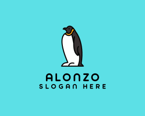 Penguin Animal Zoo  logo design