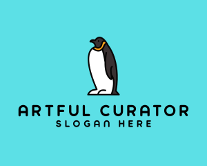 Penguin Animal Zoo  logo design