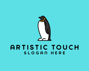 Penguin Animal Zoo  logo design