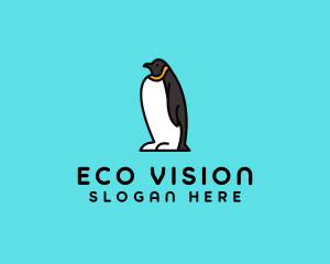 Penguin Animal Zoo  logo design