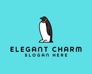 Penguin Animal Zoo  logo design