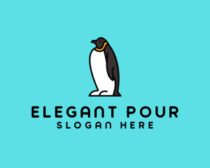 Penguin Animal Zoo  logo design