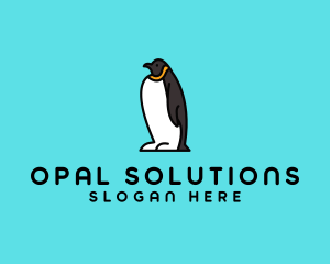 Penguin Animal Zoo  logo design