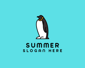 Penguin Animal Zoo  logo design