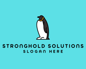 Penguin Animal Zoo  logo design