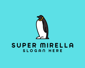 Penguin Animal Zoo  logo design