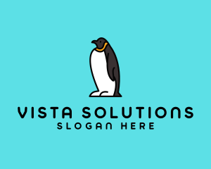 Penguin Animal Zoo  logo design