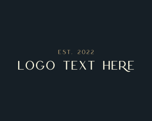 Minimal - Elegant Luxury Fashion logo design
