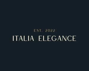 Elegant Luxury Fashion logo design