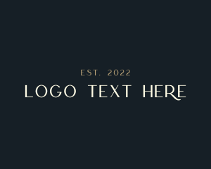 Barber - Elegant Luxury Fashion logo design