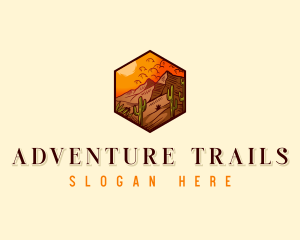 Desert Adventure Tour logo design