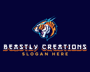 Tiger Beast Gaming logo design