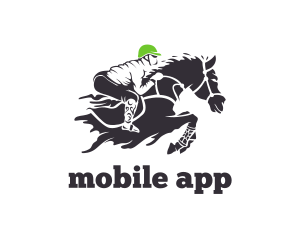 Helmet - Equestrian Jockey Racing logo design