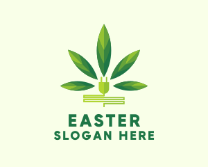 Weed Plug Marijuana Logo