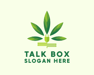 Weed - Weed Plug Marijuana logo design
