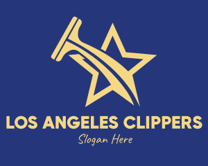 Gold Star Squeegee  Logo