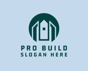 House Building Renovation logo design