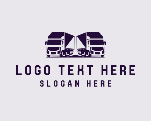 Haulage - Truck Fleet Vehicle logo design