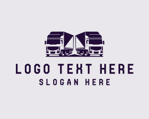 Violet - Truck Fleet Vehicle logo design