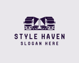 Trailer - Truck Fleet Vehicle logo design