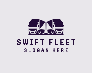 Fleet - Truck Fleet Vehicle logo design