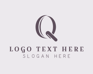 Letter Q - Feminine Company Letter Q logo design