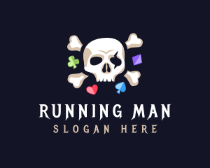 Skull Gaming Gambling Logo
