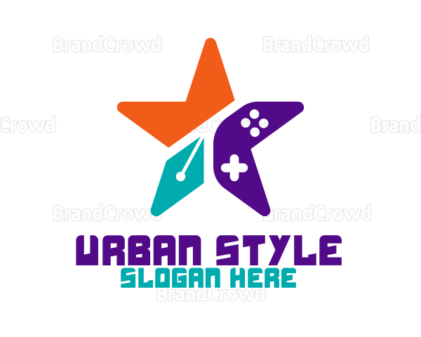 Gaming Pen Star Logo