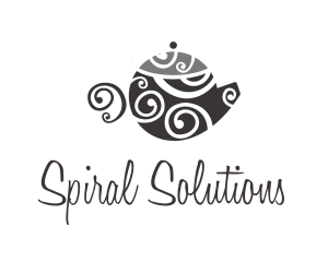Spiral - Spiral Art Teapot logo design