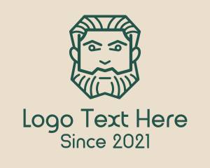 Beard - Bearded Handsome Man logo design