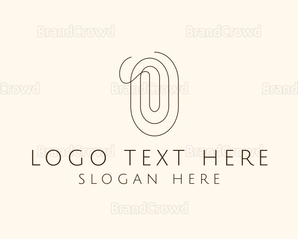 Elegant Fashion Letter O Logo