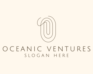 Elegant Fashion Letter O logo design