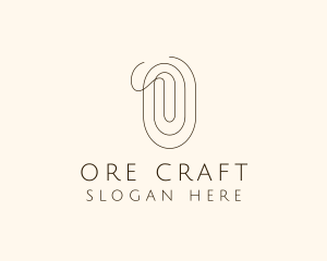 Elegant Fashion Letter O logo design