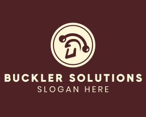 Buckler - Spartan Fitness Gym logo design