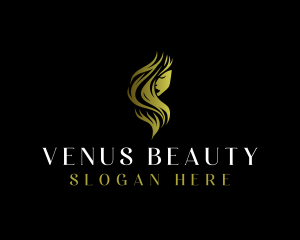 Beauty Hair Feminine logo design