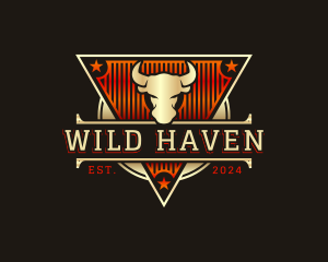 Wild Bull Cattle logo design