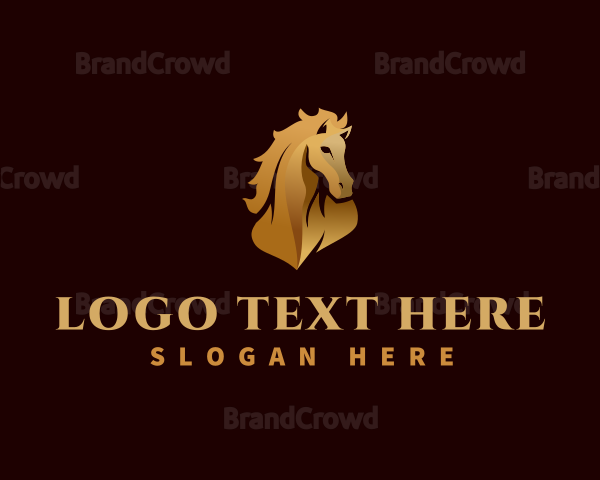 Premium Wild Horse Logo