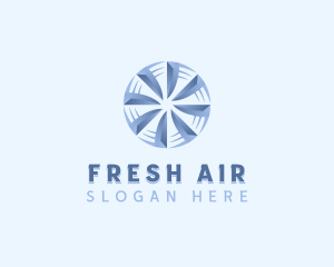 Ventilation Cooling Fan logo design