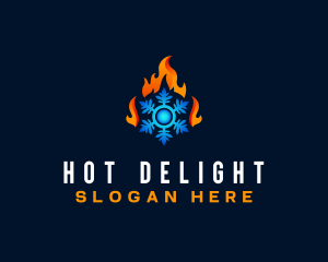 Hot Cold Circulation logo design