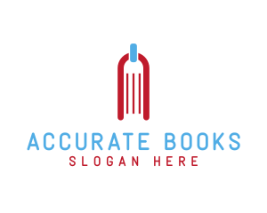 Book Learning Education logo design