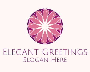 Elegant Floral Mosaic  logo design