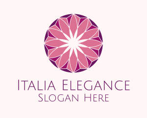 Elegant Floral Mosaic  logo design