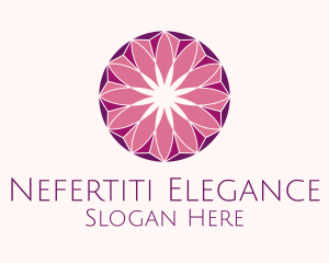 Elegant Floral Mosaic  logo design