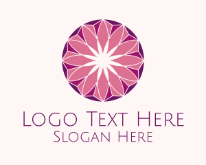 Interior - Elegant Floral Mosaic logo design