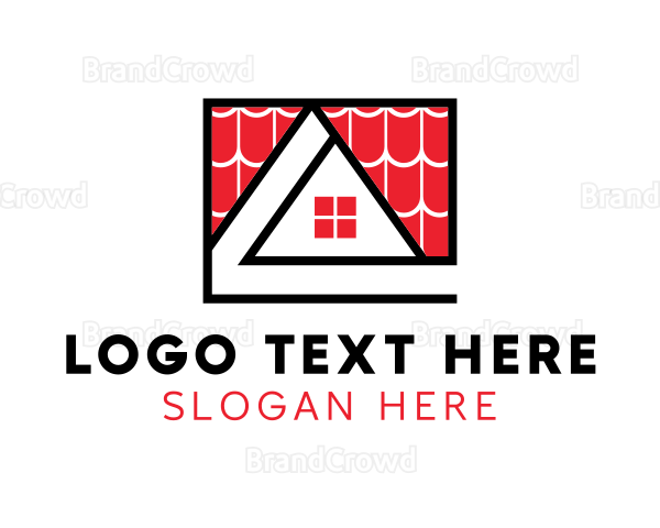 Shingle House Roofing Logo
