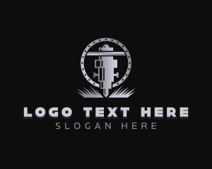 Industrial - Laser CNC Metalwork logo design