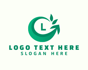 Eco Friendly - Eco Arrow Delivery logo design