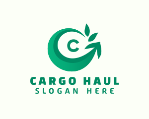 Eco Arrow Delivery logo design