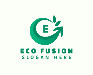 Eco Arrow Delivery logo design