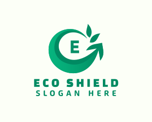 Eco Arrow Delivery logo design